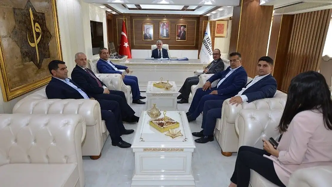 'Milletvekili aday adayı Unat´tan Polat´a ziyaret'