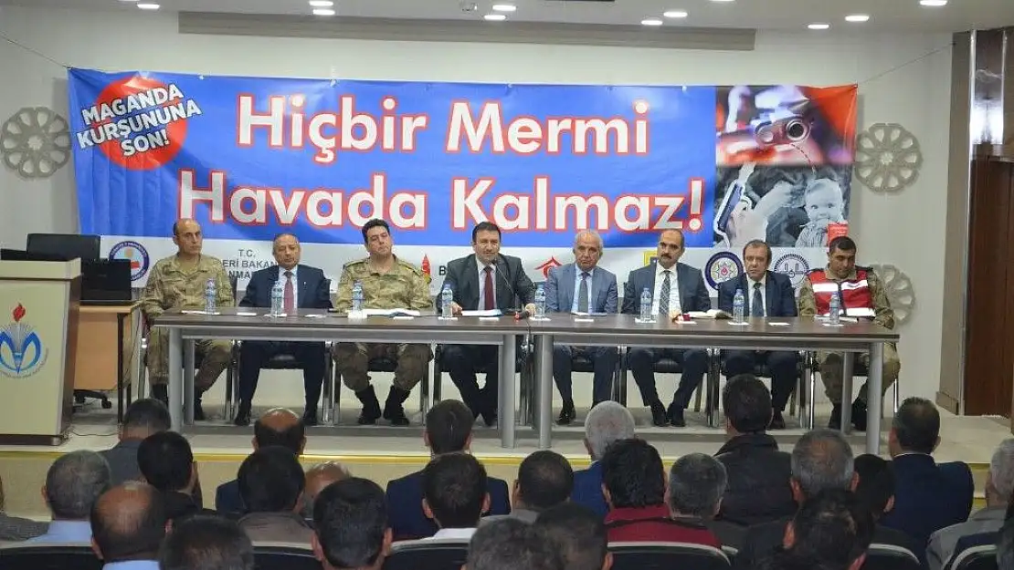 'Muhtarlar ´düğünde ateş etmeyin´ diyecek'