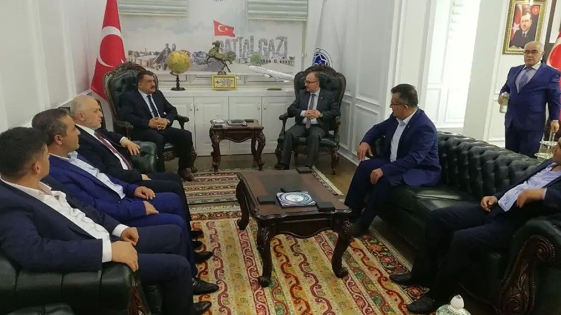 'Milletvekili Aday Adayı Unat´tan Gürkan´a ziyaret'