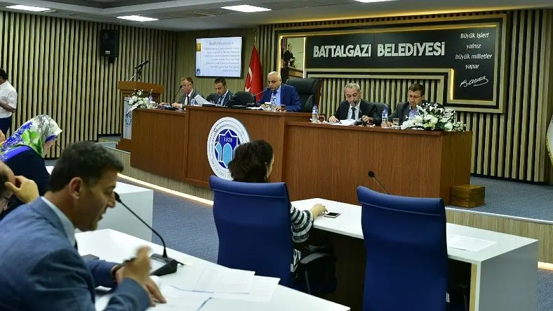 'Battalgazi Belediye Meclisi toplandı'