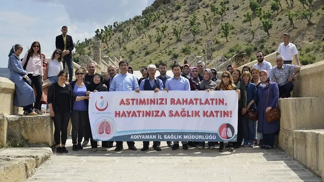 'Adıyaman Sağlık Müdürlüğü Nemrut Dağında farkındalık oluşturdu'