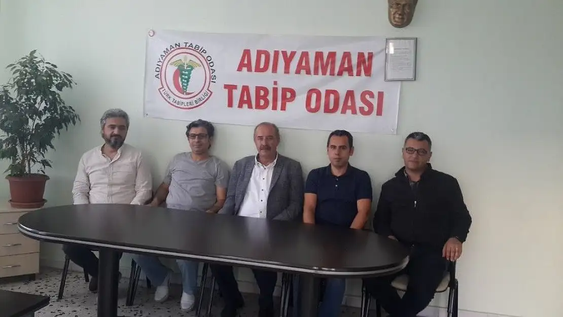 'Adıyaman Tabip Odası genel kurulunu gerçekleştirdi'