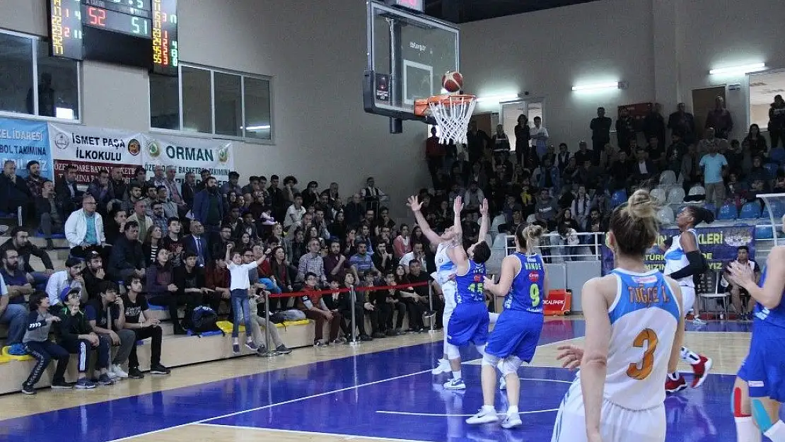 'TKBL Play-Off: Elazığ İl Özel İdare: 65 - Edremit Belediye Gürespor: 77'