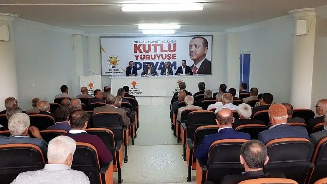 'Mahalle başkanlarıyla toplantı düzenlendi'