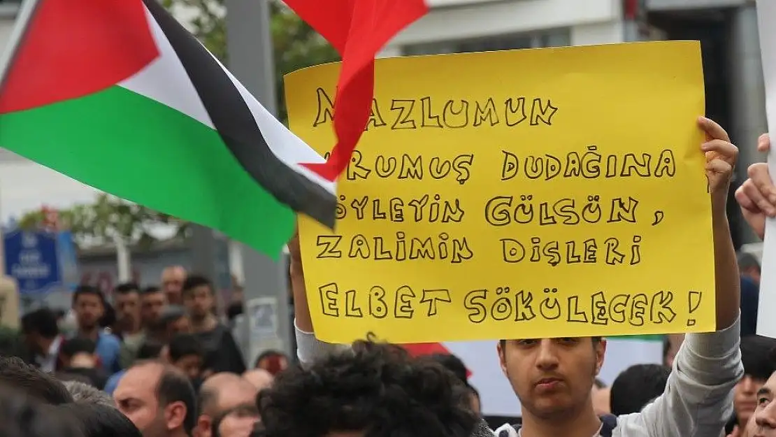 'Elazığ´dan ABD ve İsrail´e tepki'
