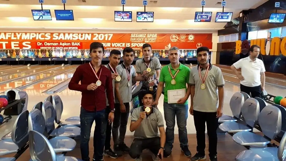 'Bowling şampiyonu Adıyaman'