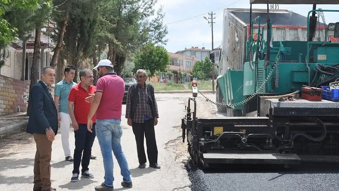 'TOKİ Caddesinde asfalt çalışmaları tamamlandı'