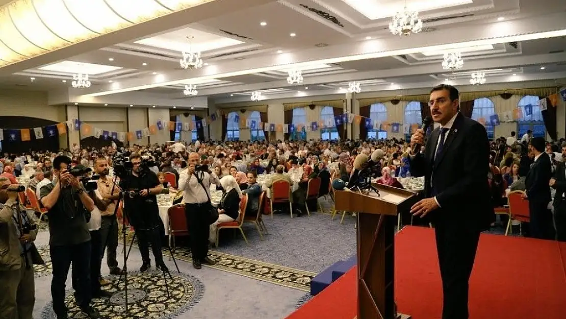 'Bakan Tüfenkci, AK Parti iftarına katıldı'
