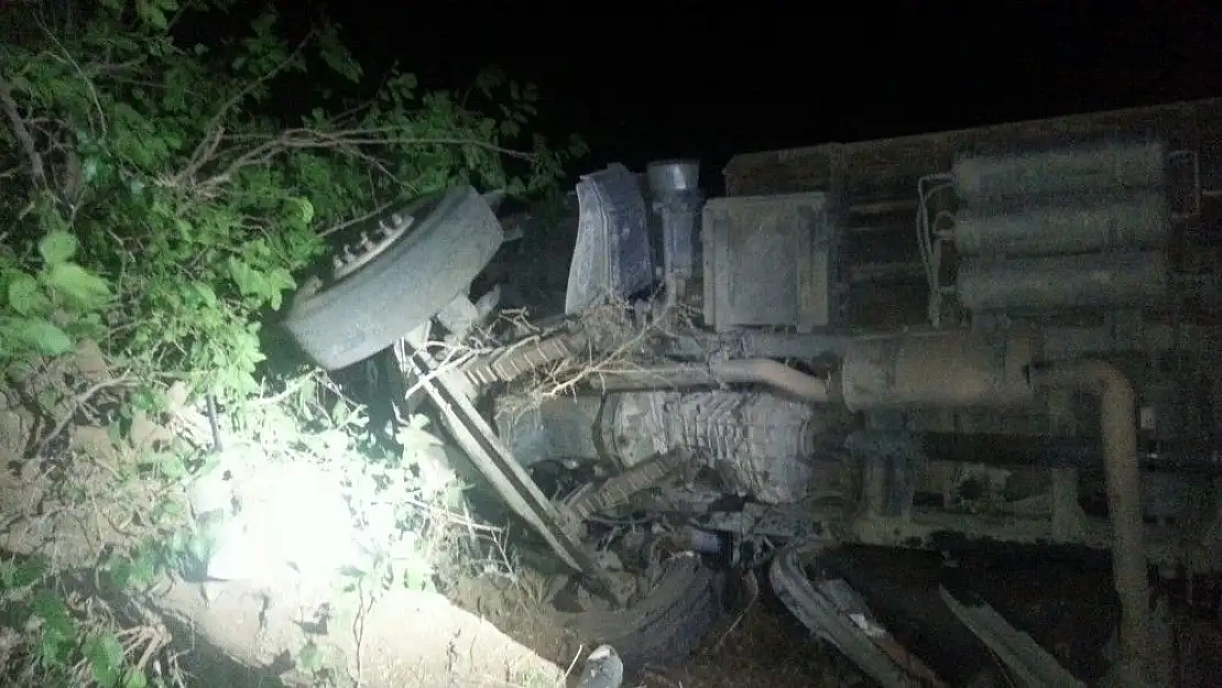 'Elazığ´da trafik kazası: 5 yaralı, 50 hayvan telef  oldu'