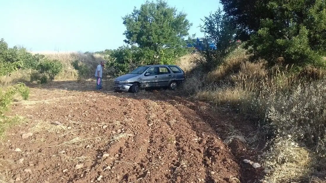 'Otomobil takla attı: 1 Yaralı'