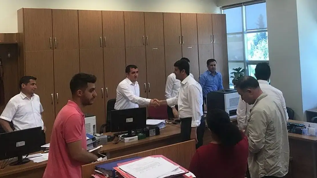'Milletvekili Adayı Tutdere adliye personelleriyle bir araya geldi'
