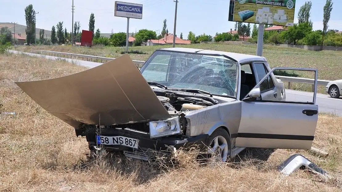 'Sivas´ta trafik kazası: 4 yaralı'