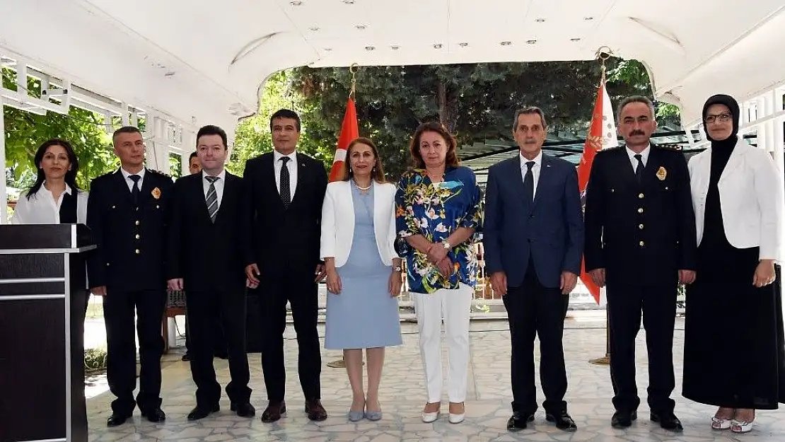 'Adıyaman Emniyet Müdürlüğünde terfi töreni düzenlendi'