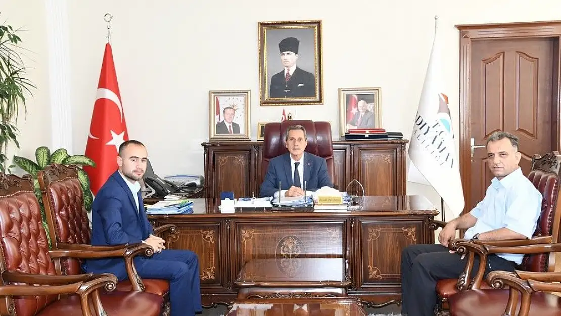 'Afrin Gazisi Vali Kalkancı´yla bir araya geldi'
