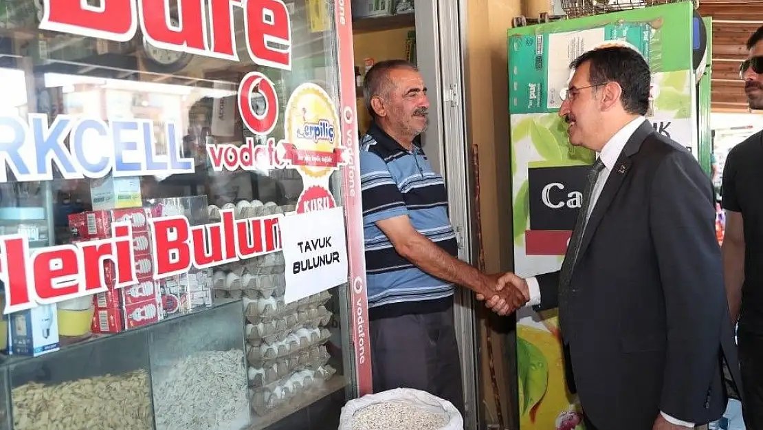 'Gümrük ve Ticaret Bakanı Bülent Tüfenkci:'