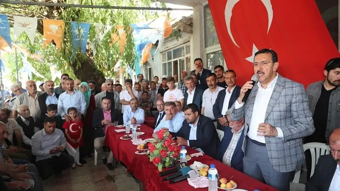 'Bakan Tüfenkci´ye Doğanşehir´de sevgi seli'