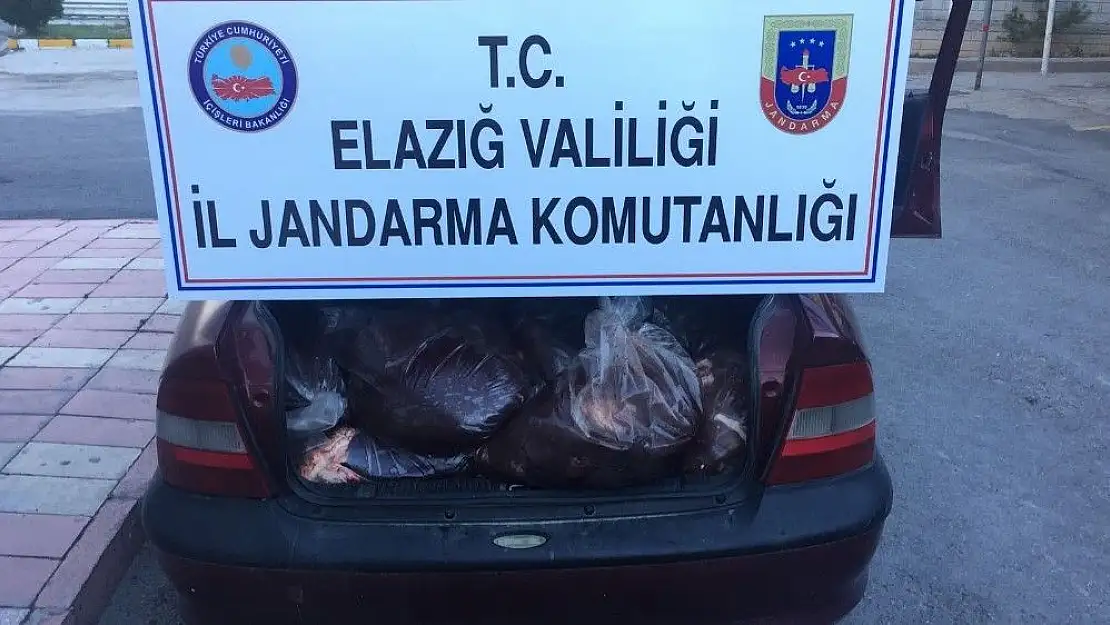 'Elazığ´da 500 kilo kaçak sakatat ele geçirildi'