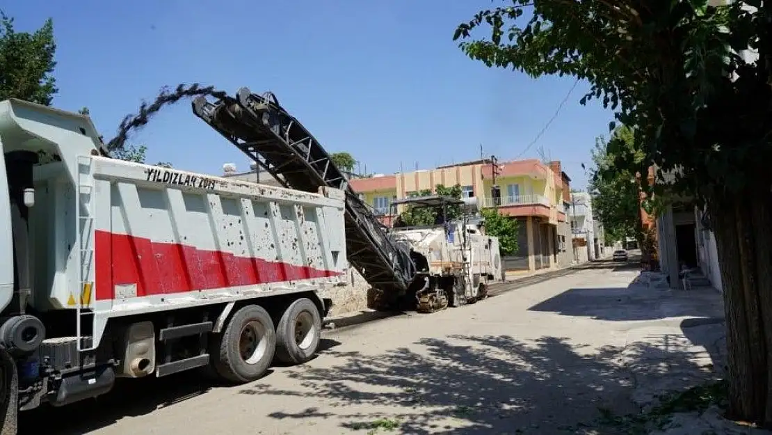 'Bahçelievler mahallesinde freze çalışması başladı'