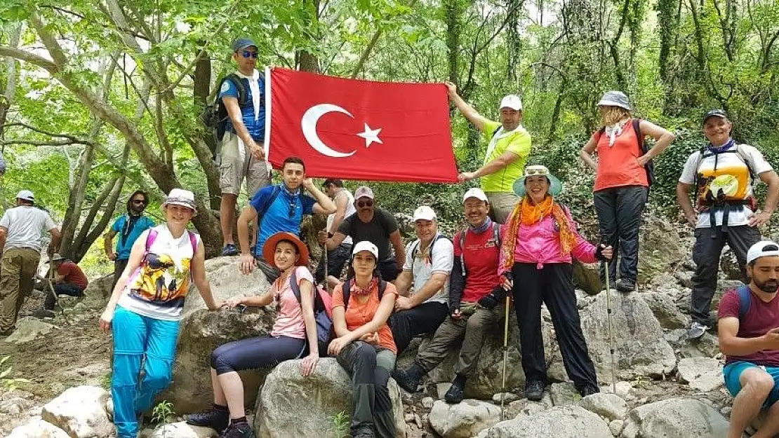 'Kazankaya kanyonuna ziyaretçi akını'