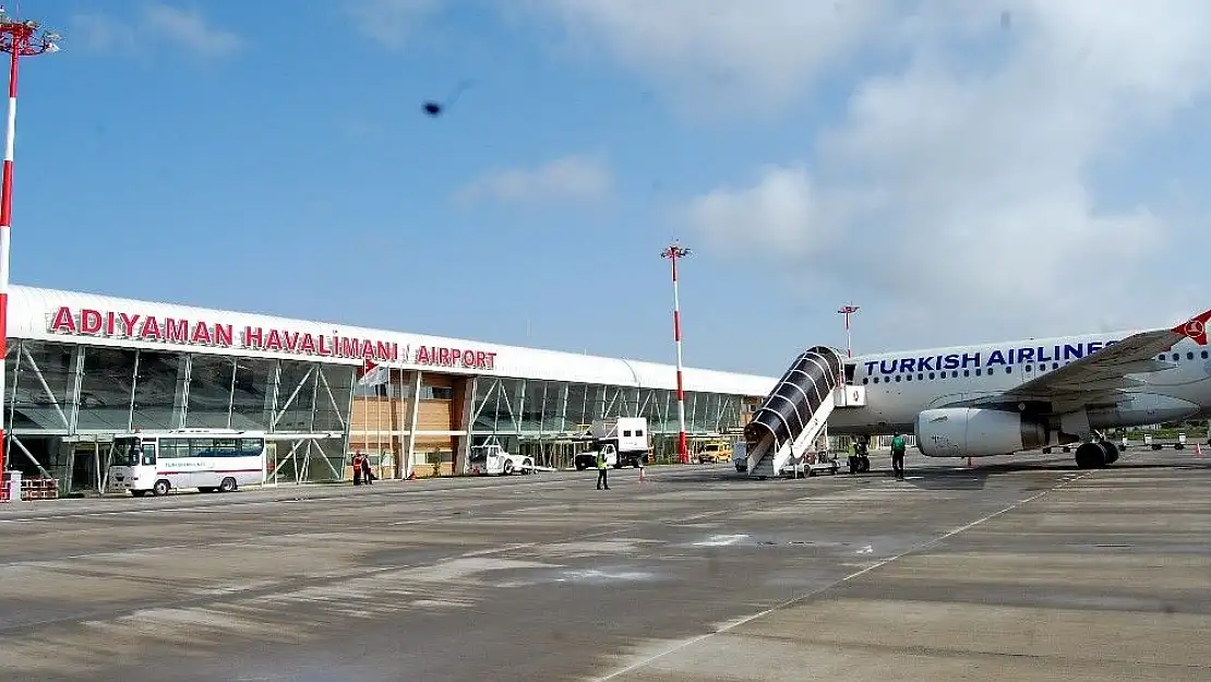 'Adıyaman Havalimanında yolcu sayısı arttı'