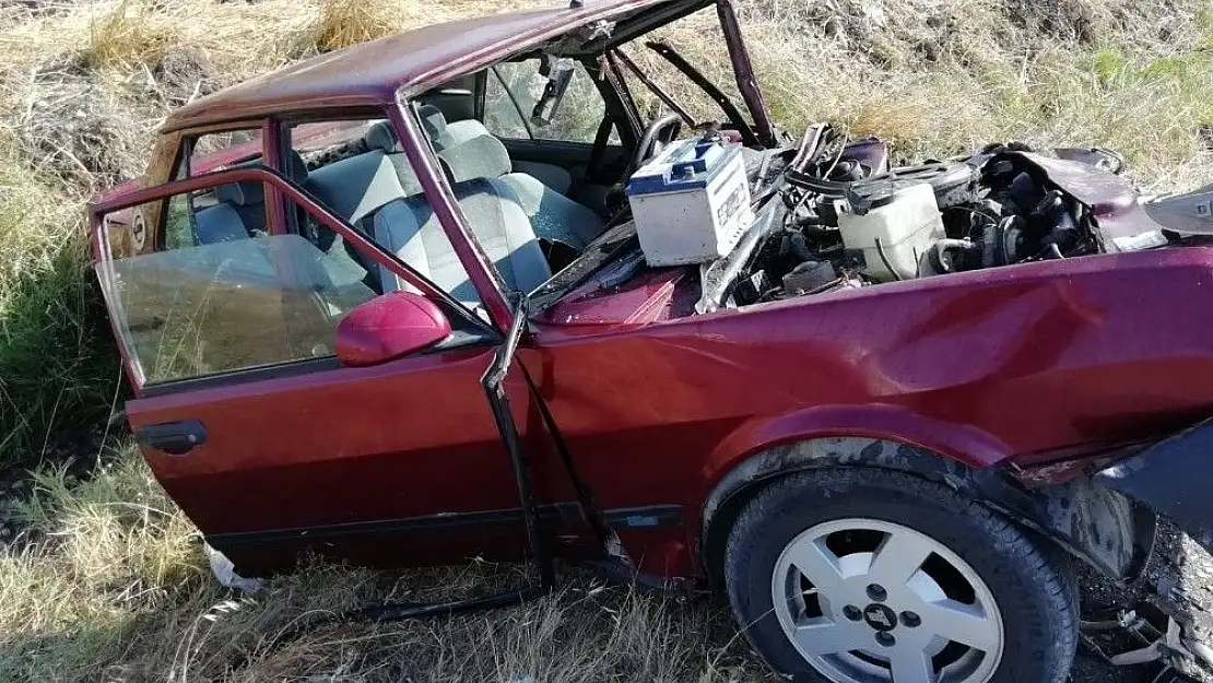 'Kahramanmaraş´ta trafik kazası: 1 ölü, 3 yaralı'