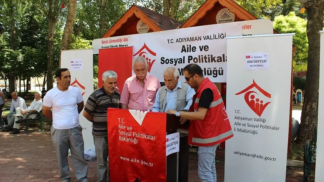 'Vatandaşlar 15 Temmuz anılarını yazıyor'