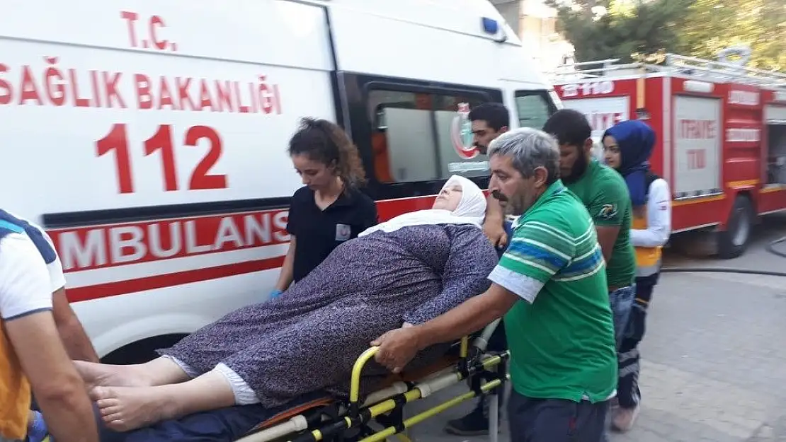 'Adıyaman´da ikamet yangını'