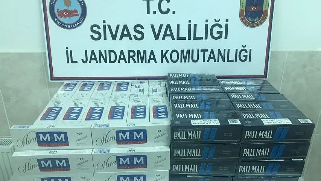 'Sivas´ta kaçakçılık operasyonlarında 2 tutuklama'