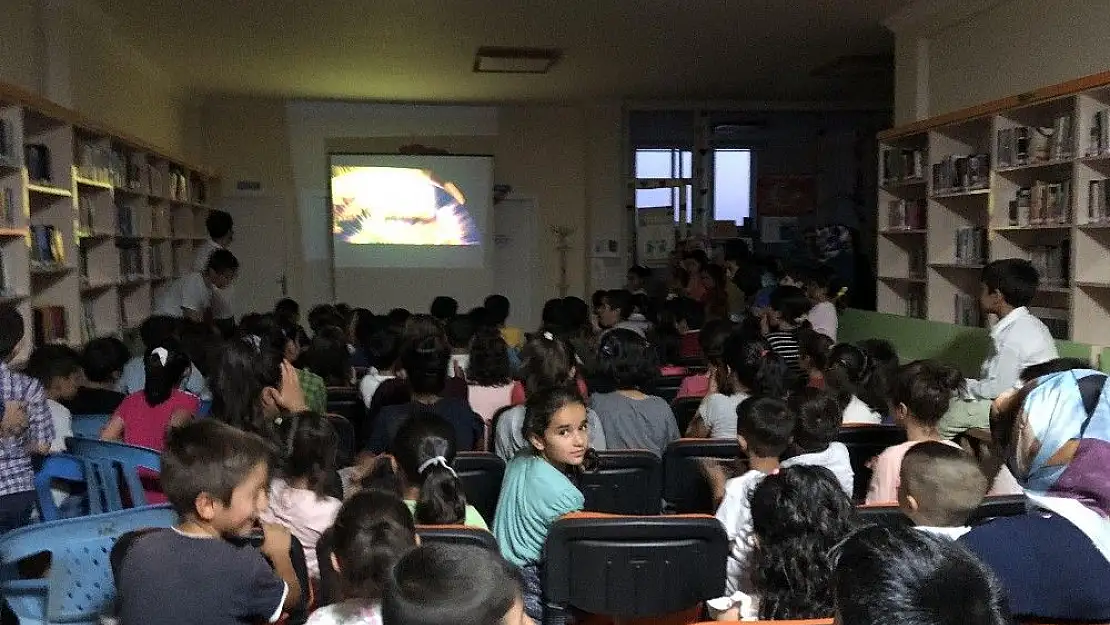 'Animasyon film gösterimine yoğun ilgi'