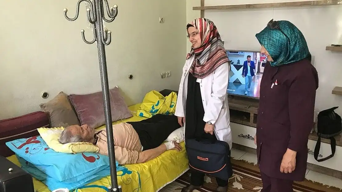 'Vatandaş evde sağlık hizmetlerin çok sevdi'