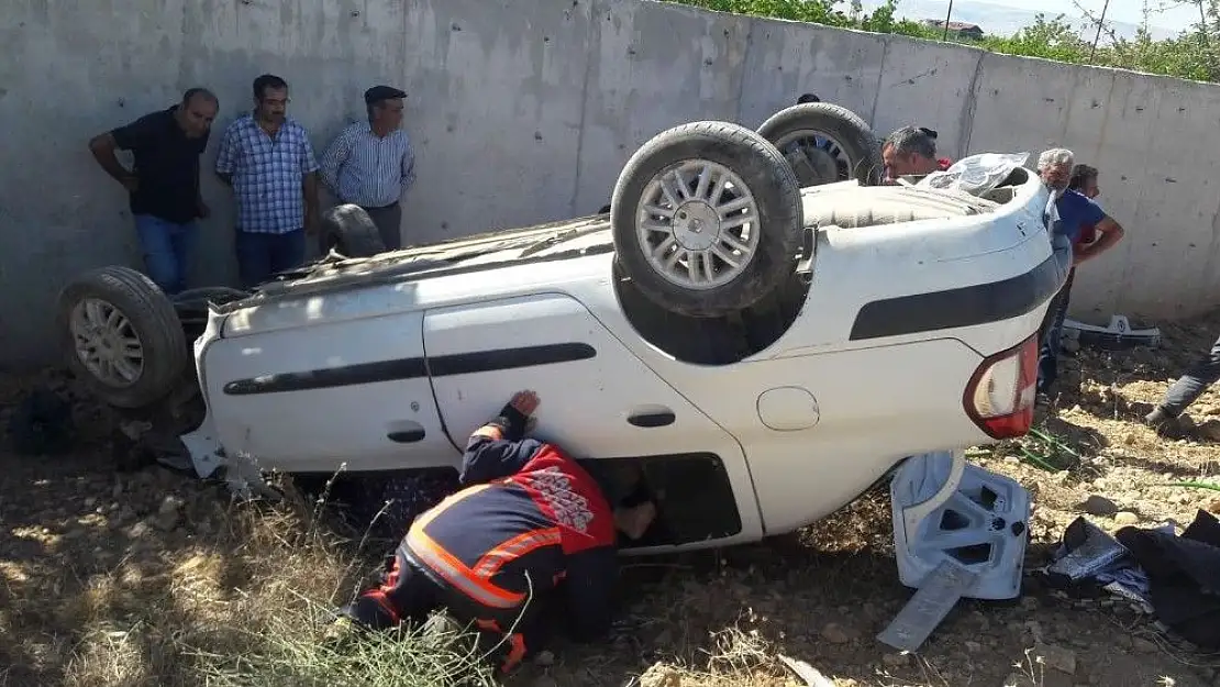 Malatya´da kaza: 1´i ağır 5 yaralı