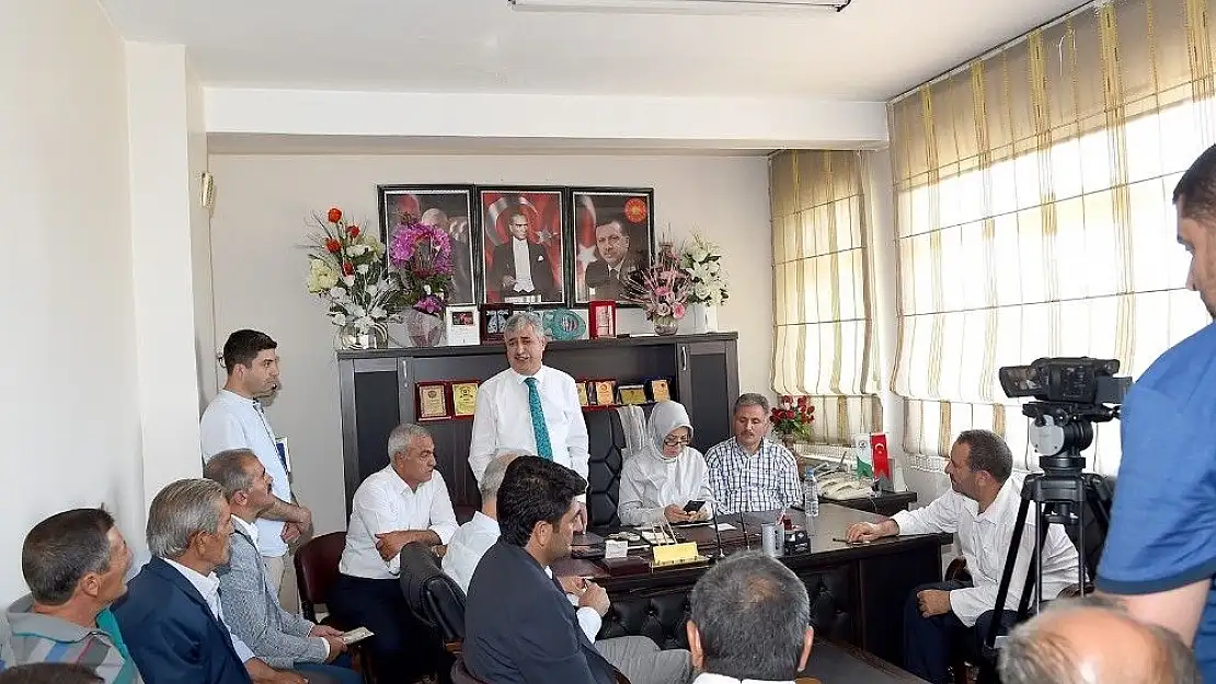 'Başkan Polat ilçe ziyaretlerini sürdürüyor'