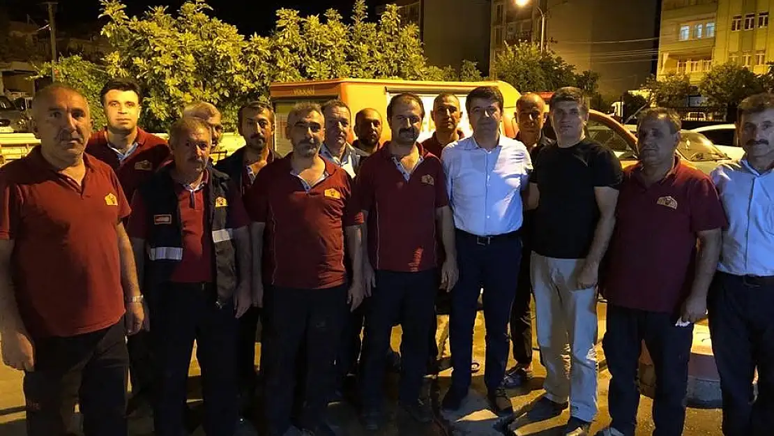 'Milletvekili Tutdere itfaiye ekiplerini yalnız bırakmadı'