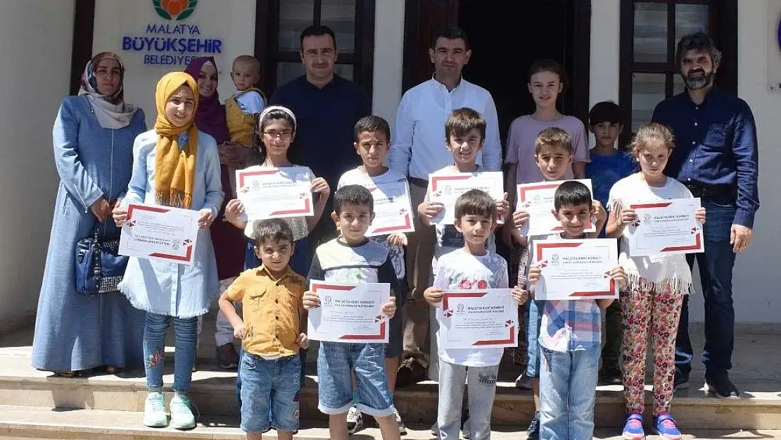 'Kent Konseyi Yaz Kur´an Kursu sona erdi'