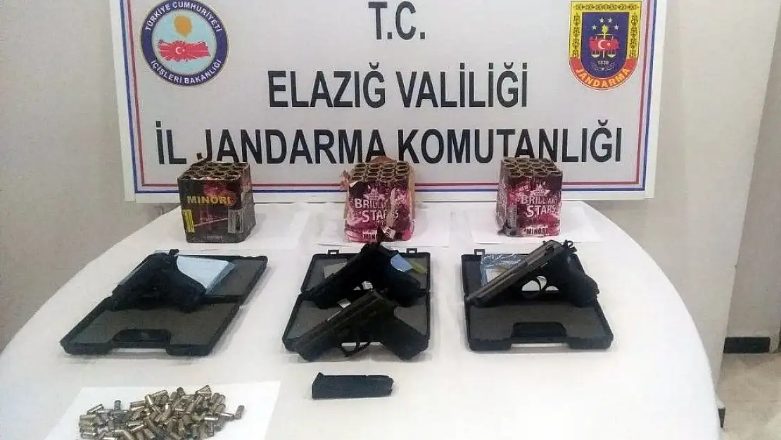 'Sünnet düğününde ateş edilen silahlara el kondu, şahıslara ceza kesildi'