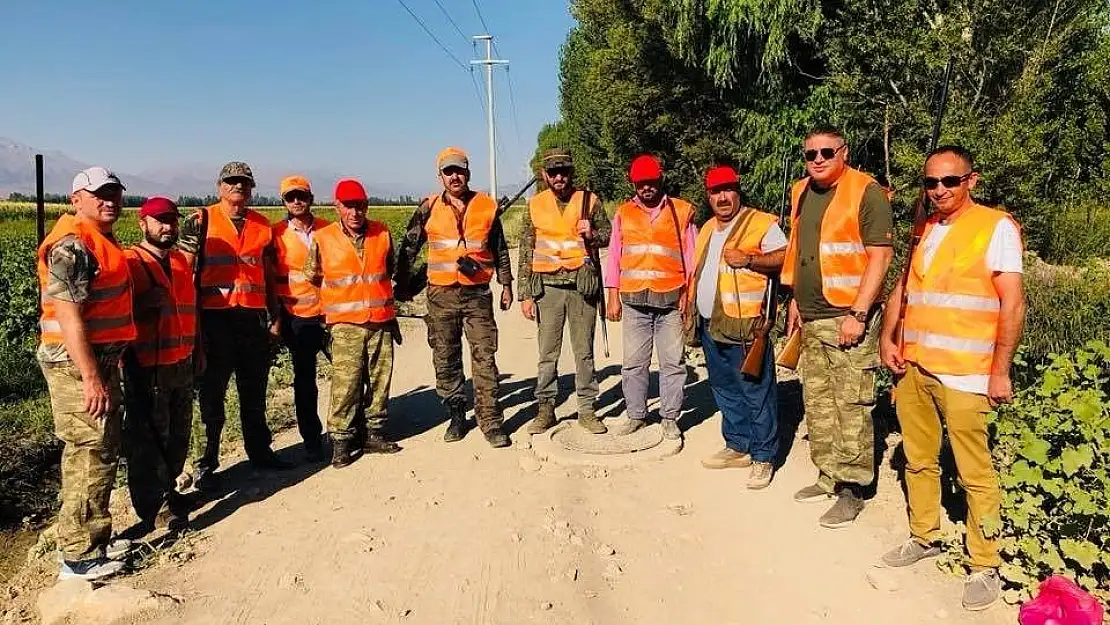 'Elbistan´da ilk kez sürek avı yapıldı'