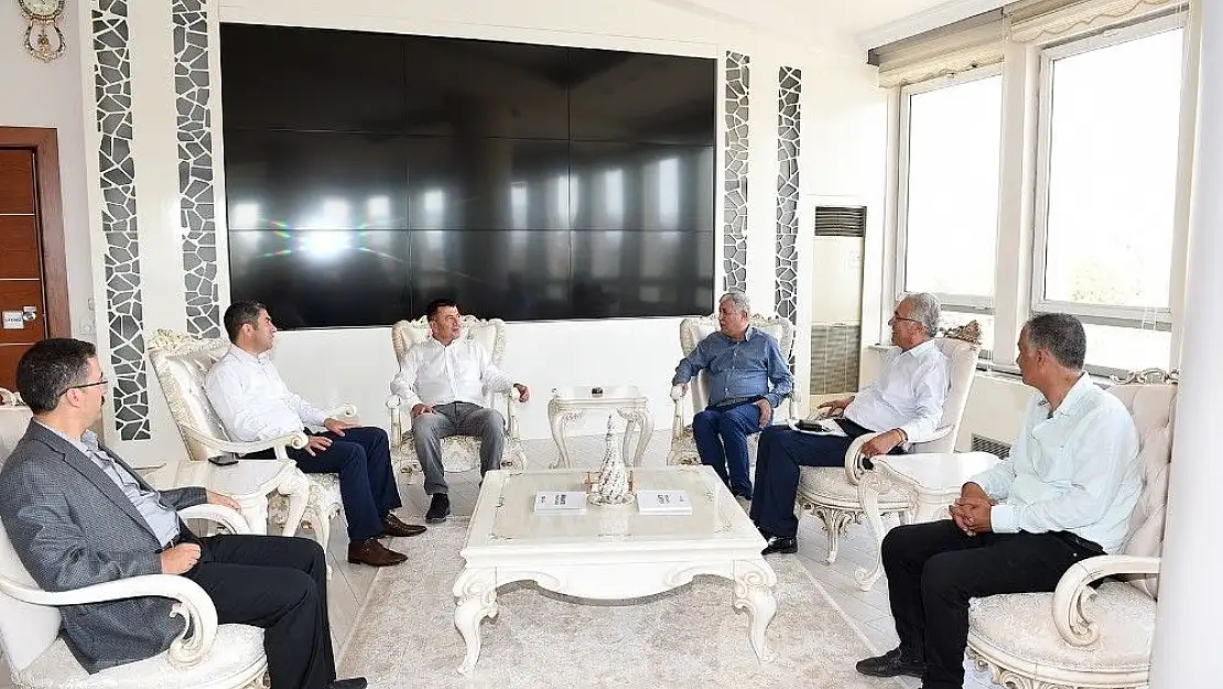 'Ağbaba´dan Polat´a ziyaret'