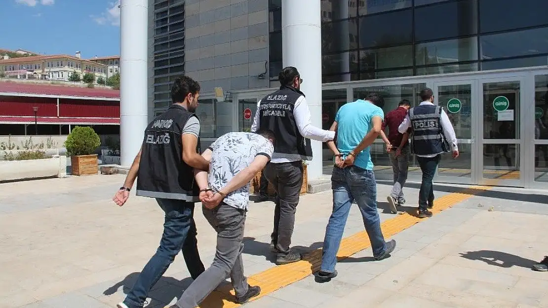 'Elazığ´da uyuşturucu operasyonu: 2 şüpheli tutuklandı'