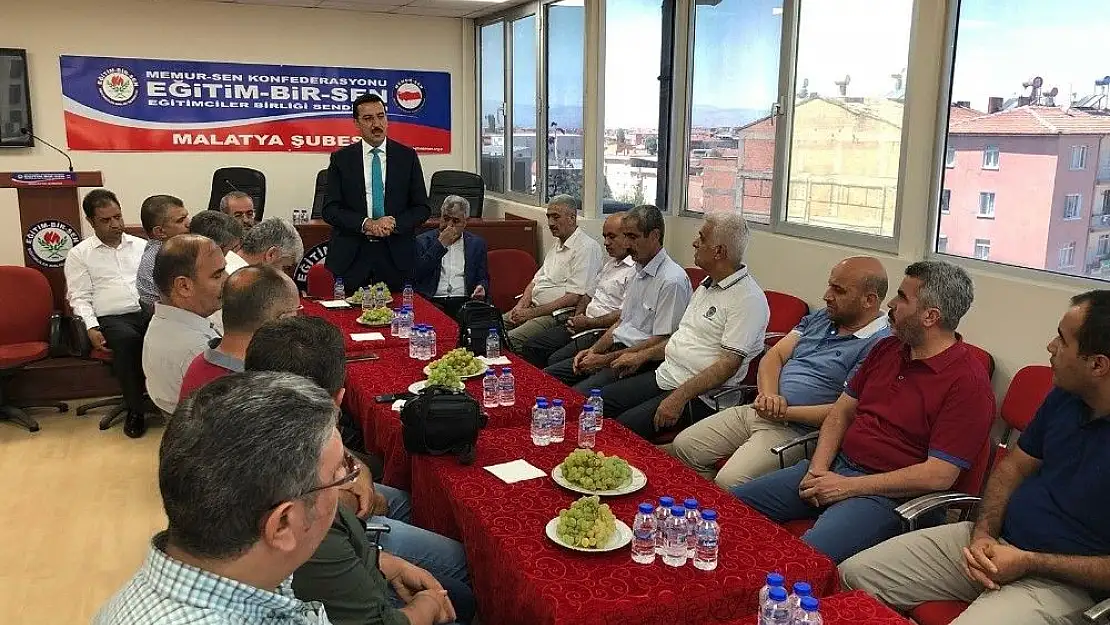 'Tüfenkci´den Memur-Sen´e bayram ziyareti'