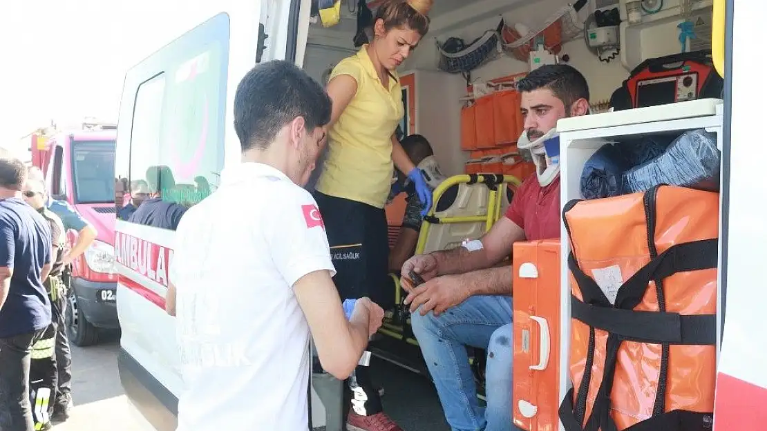 'Virajı alamayan otomobil dereye uçtu: 2 yaralı'