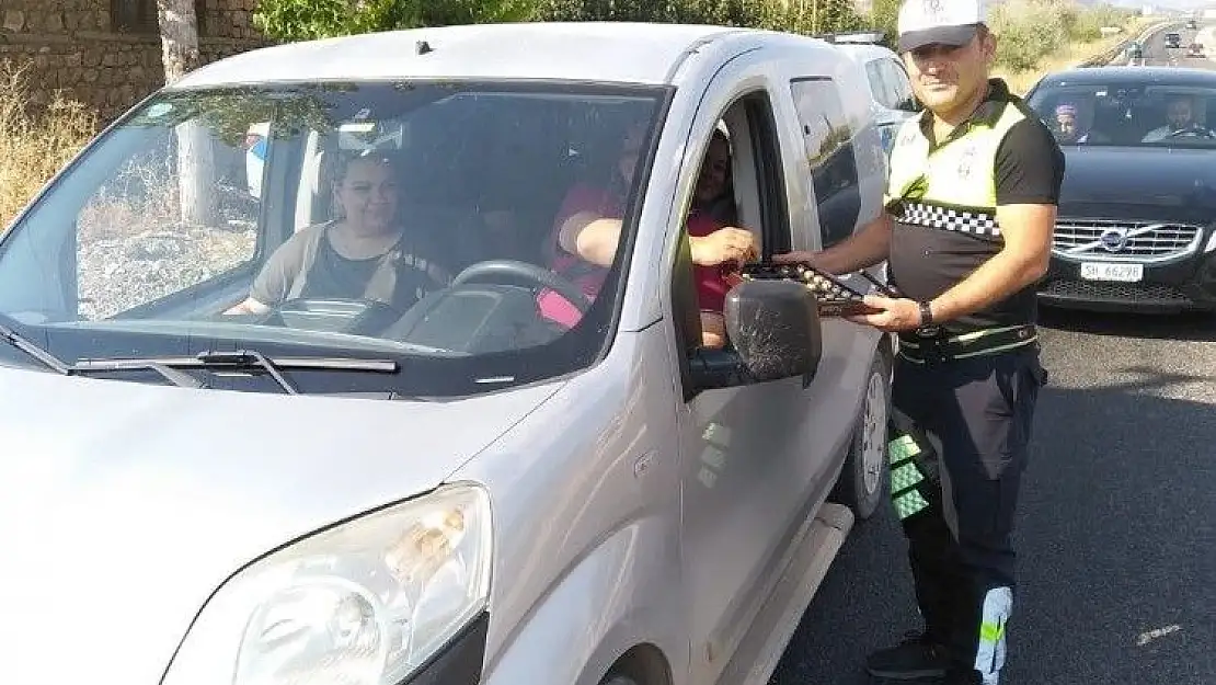 'Bu kez ceza değil kutlama için durdurdular'