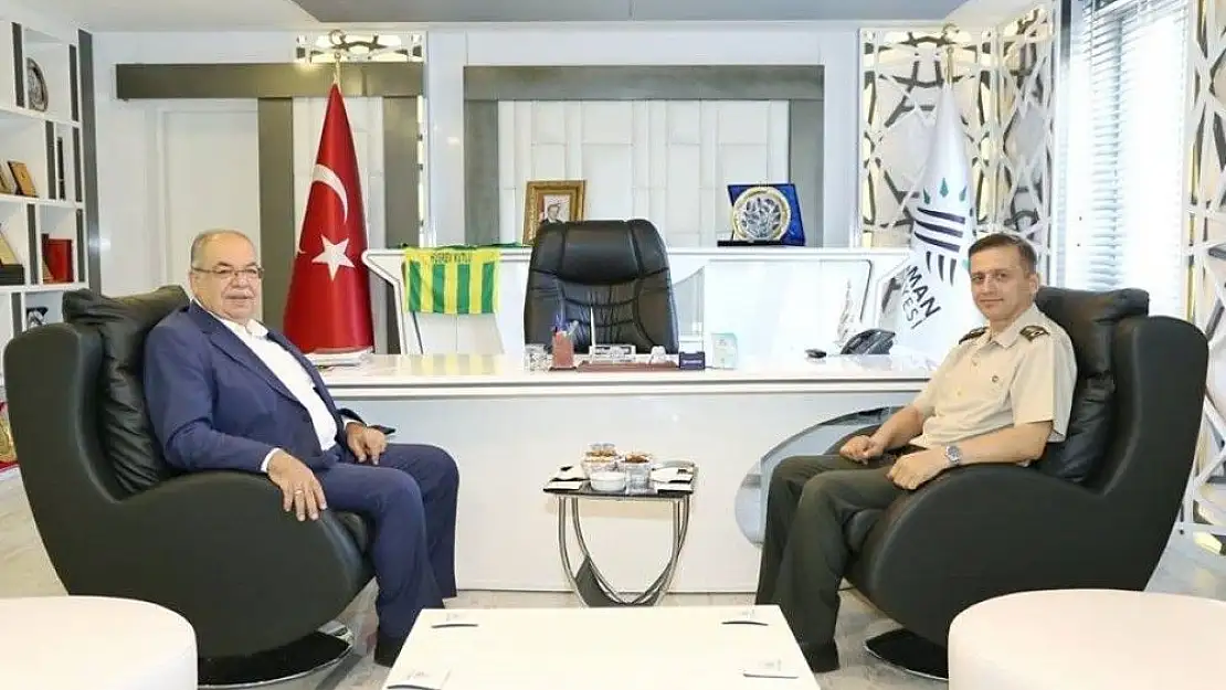 'Albay Gürfidan Başkan Kutlu ile bir araya geldi'