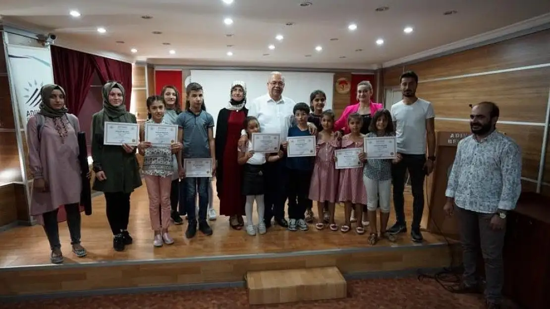 'Belediye konservatuarında sertifika heyecanı'