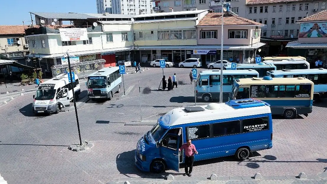 'Minibüs duraklarında yapılan düzenleme çalışmaları tamamlandı'
