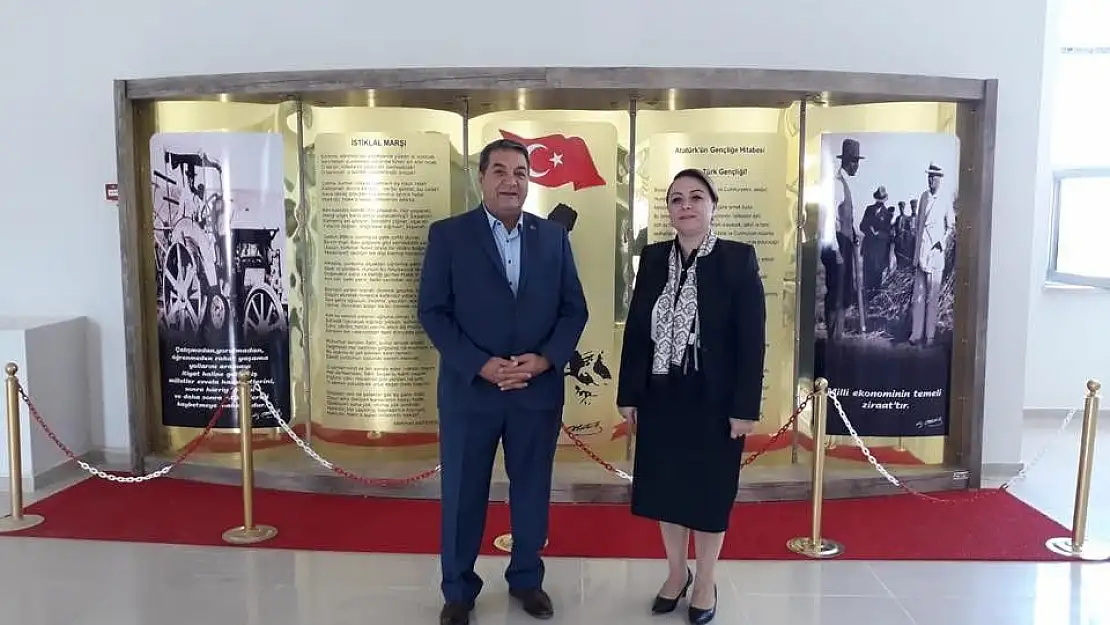 'Fendoğlu´ndan, Rektör Karabulut´a hayırlı olsun ziyareti'