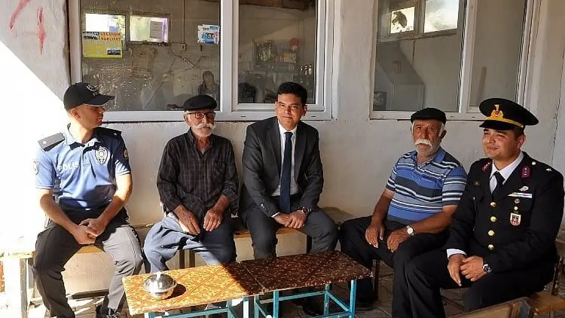 'Arguvan Kaymakamı Şahin, göreve hızlı başladı'