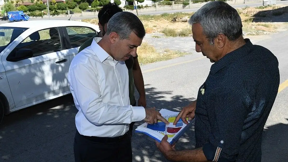 'Başkan Çınar, çalışmaları inceledi'