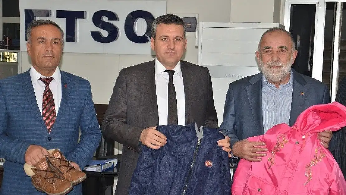 'ETSO´dan bin 200 öğrenciye kışlık kıyafet yardımı'
