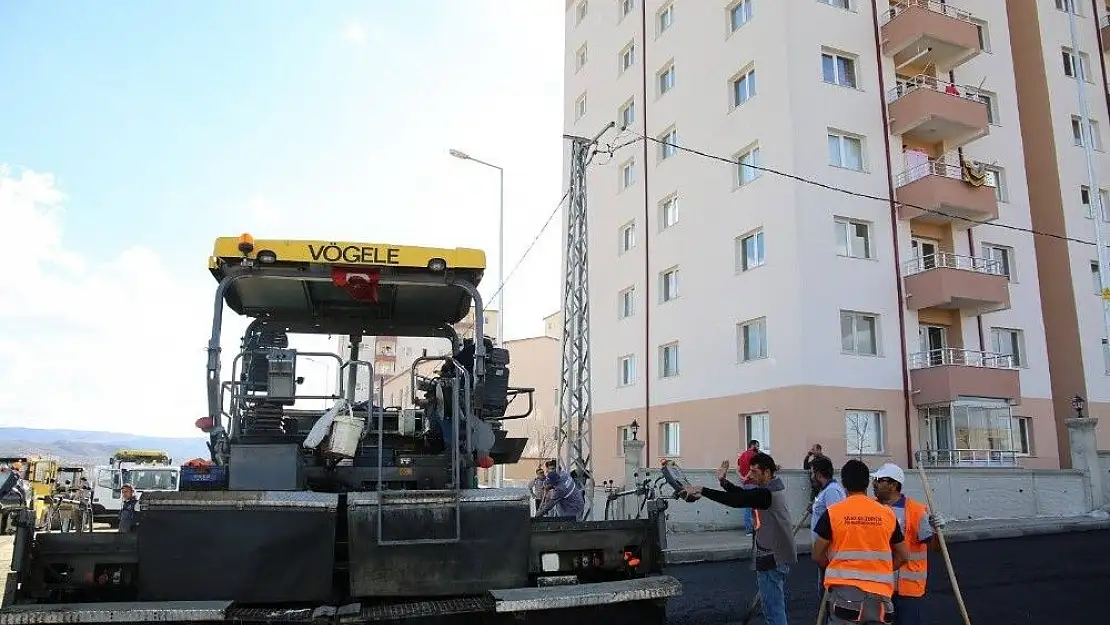 'Vefa Konutları´nda asfalt çalışması başladı'