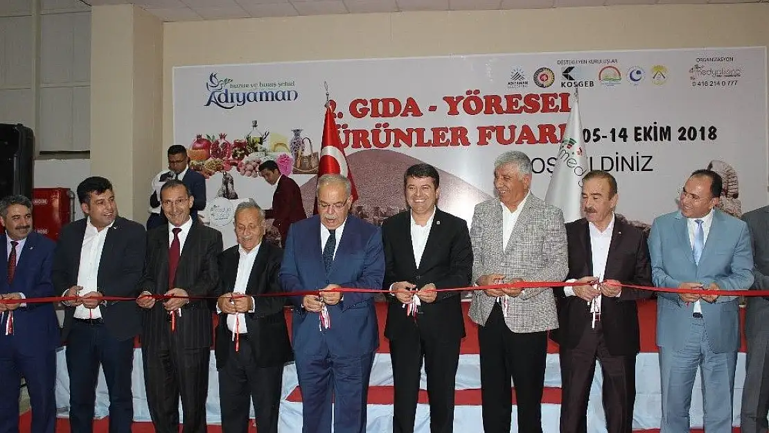 '2. Gıda ve yöresel ürünler fuarı açıldı'
